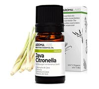 Citronnelle De Java BIO (Cymbopogon winterianus) - 5 mL - Huile Essentielle Chémotypée et Certifiée AB - Aroma Labs - Made in France