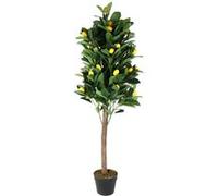 Citronnier artificiel en pot 120 cm Vert G