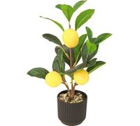 Citronnier artificiel en pot pour une décoration estivale méditerranéenne
