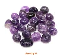 CitroQuartz Gems for Aquarium Garden,Natural Tumbled Charbon Healing,Bulk Ore Gravel Specimen,Energy Napprecious,Home Decoration - Type Amethyst-100g