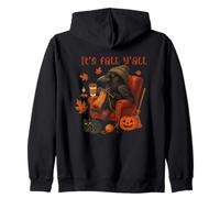 Citrouille à tricoter It's Fall Y'All Raven Sweat à Capuche