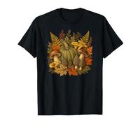Citrouille botanique Vintage en quête de récolte d'automne T-Shirt