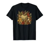 Citrouille botanique Vintage en quête de récolte d'automne T-Shirt