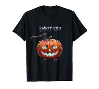 Citrouille Chewing-Gum Hache - Sweet End Halloween T-Shirt