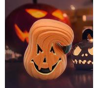 Citrouille claire décorations de citrouille Halloween décoration extérieure accessoires décoration de fête stylo lumineux (B, One Size)