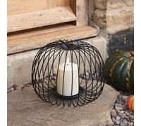 Citrouille Décorative en Fil de Fer et Bougie TruGlow®