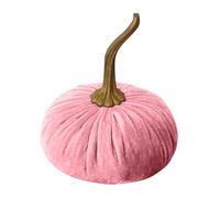 Citrouille décorative en velours fait à la main (E, C)