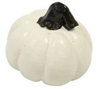 citrouille décorative résine 5cm blanc - hobi dek0141iv Blanc G