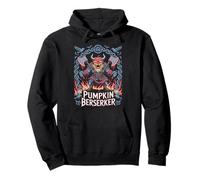 Citrouille d'halloween Nordique Berserker Viking Sweat à Capuche