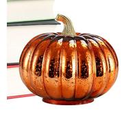 Citrouille en Verre Étoilée, Décoration Automne Halloween, Lumière Étoilée Éclatante, Facile à Nettoyer, Idéale pour Chambre, Salle à Manger, Décoration Intérieure