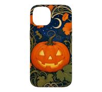 Citrouille Jack-o-Lantern Art Nouveau Halloween Coque pour iPhone 14