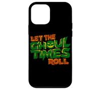 Citrouille Jack-O-Lantern rétro Let The Ghoul Times Roll Coque pour iPhone 12 Mini