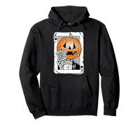 Citrouille King of Hearts Jack-o-Lantern Poker Face Sweat à Capuche