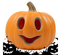 Citrouille lumineuse d'Halloween, lumières LED de citrouille d'Halloween | Lanterne citrouille d'Halloween, citrouille vintage d'Halloween avec visage de sourire étrange, petites lumières LED Jack Lan