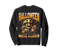Citrouille Mecha Halloween Robot pour Les Fans SF Sweatshirt