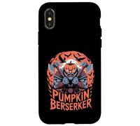 Citrouille mythologie Nordique - Halloween Viking Berserker Coque pour iPhone X/XS