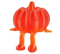 Citrouille pour décoration de récolte, Halloween, Statue de citrouille 3D articulée assise, pour amoureux l'été, l'automne, la maison, le jardin, plateau à plusieurs niveaux (Watermelon Red, One Size)
