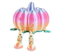 Citrouille pour décoration de récolte, Halloween, Statue de citrouille 3D articulée assise, pour amoureux l'été, l'automne, la maison, le jardin, plateau à plusieurs niveaux (Multicolour, One Size)