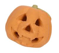 Citrouille pour feu de camp, accessoires et décoration pour feu de camp, décoration d'automne, décoration en céramique ignifuge réutilisable, fournitures de fête d'Halloween pour feux de camp avec