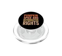 Citrouille Spice and Reproductive Rights Halloween Féministe PopSockets PopGrip pour MagSafe