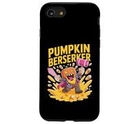 Citrouille Viking Amusante pour Enfants - Mignon Halloween Viking Berserker Coque pour iPhone SE (2020) / 7/8