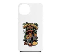 Citrouille Zombies from Outer Space Halloween Alien Graphic Coque pour iPhone 13