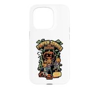 Citrouille Zombies from Outer Space Halloween Alien Graphic Coque pour iPhone 15 Pro