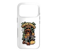 Citrouille Zombies from Outer Space Halloween Alien Graphic Coque pour iPhone 17 Pro