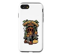 Citrouille Zombies from Outer Space Halloween Alien Graphic Coque pour iPhone SE (2020) / 7/8