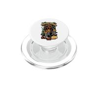 Citrouille Zombies from Outer Space Halloween Alien Graphic PopSockets PopGrip pour MagSafe