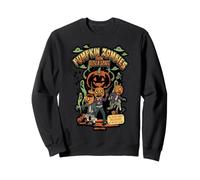 Citrouille Zombies from Outer Space Halloween Alien Graphic Sweatshirt