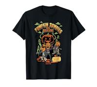 Citrouille Zombies from Outer Space Halloween Alien Graphic T-Shirt