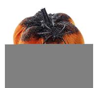 Citrouilles À Décorer | Citrouille Araignée Paillettes et Joyaux - Figurines 3D Velours pour Fenêtre Table Extérieur Intérieur Bureau Maison Fêtes Scène