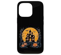 Citrouilles de Pleine Lune de Maison Coque pour iPhone 13 Pro