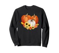 Citrouilles et tournesols Thanksgiving Automne Sweatshirt