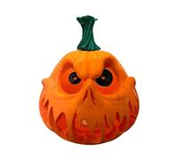 Citrouilles Jack O Lantern,Lanterne citrouille d'Halloween | Décorations de citrouille d'Halloween Affichage d'horreur lumineux - Statue en résine, pièce maîtresse de Table, accessoires de fête veille