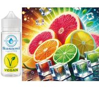 Citrus Avalanche - citron, citron vert & pamplemousse Ice arôme concentré - Vegan - Sasami - 100 ml