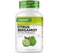 Citrus Bergamote - 120 capsules Hautement Dosées avec 750 mg d’Extrait par capsule - Premium : 30% de Polyphénols - Issue d’un Croisement entre Cédrat et Orange Amère - Végan, sans Additifs Inutiles