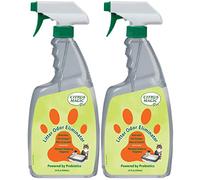 Citrus Magic Lot de 2 éliminateurs d'odeurs de litière probiotique pour animaux de compagnie, frais pour l'extérieur, 60 ml