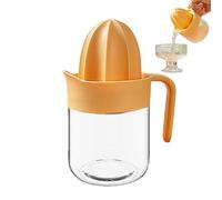 Citrus Press Juicer, Manual Handheld Lemon Lime Squeezer With Handle, Leak-Proof Fruit Reamer Juicer, Perfect For Oranges, Limes, Lemons, And Everyday Home Kitchen Use, Easy Storage