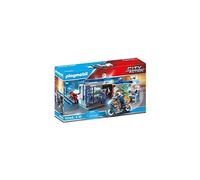 Playmobil – Set de jeu – 70568 Poste de police et cambrioleur – City Action