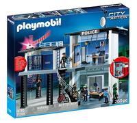 Playmobil Set 71395 City Action – Commissariat de police avec système d'alarme