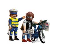 City Action Policier Et Voleur De Vélo 72076 Multicolore TU