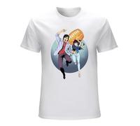 City Alias Nicky Larson 100 Tonnes City Ofertas Men's T-Shirt Unisex Black Cotton Print Tee Shirts XL