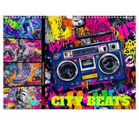 City Beats - Graffiti Dreams (Wandkalender 2027 DIN A3 quer), CALVENDO Monatskalender: Ein Jahr voller Farbe, Energie und urbaner Kunst, pulsierende Street-Art direkt an deine Wand.