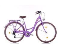 City Bike Bella 2-28" Vélo hollandais pour Femme avec Shimano 7 Vitesses