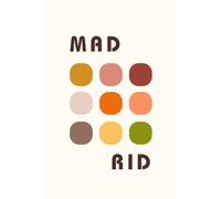 City color notebook: MADRID: quaderno a righe ispirato alla color palette delle città
