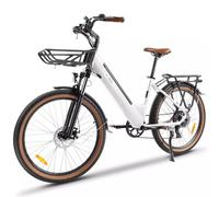 City E-Bike 26", vélo électrique City E-Bikes & E-Hollandräder avec batterie 36V 16AH, vélo de ville jusqu'à 100KM Vélos électriques Jusqu'à 25 km/h pour la ville et la campagne
