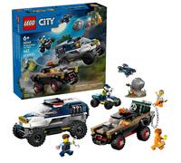 Lego City - La Course-Poursuite De La Voiture De Police Tout-Terrain - 60449