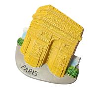 City Landmark Magnet - Aimant de réfrigérateur Paris en résine, étiquette magnétique décorative pour réfrigérateur | Casier Palais Versailles, autocollant souvenir 3D | Charme d'œuvre d'art de voyage